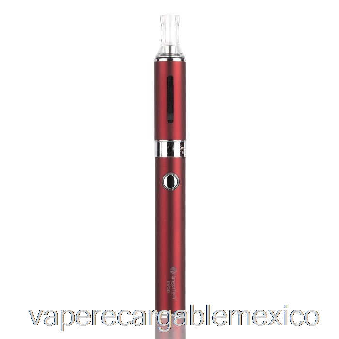 Vape Recargable Kanger Evod Blister Kit Rojo